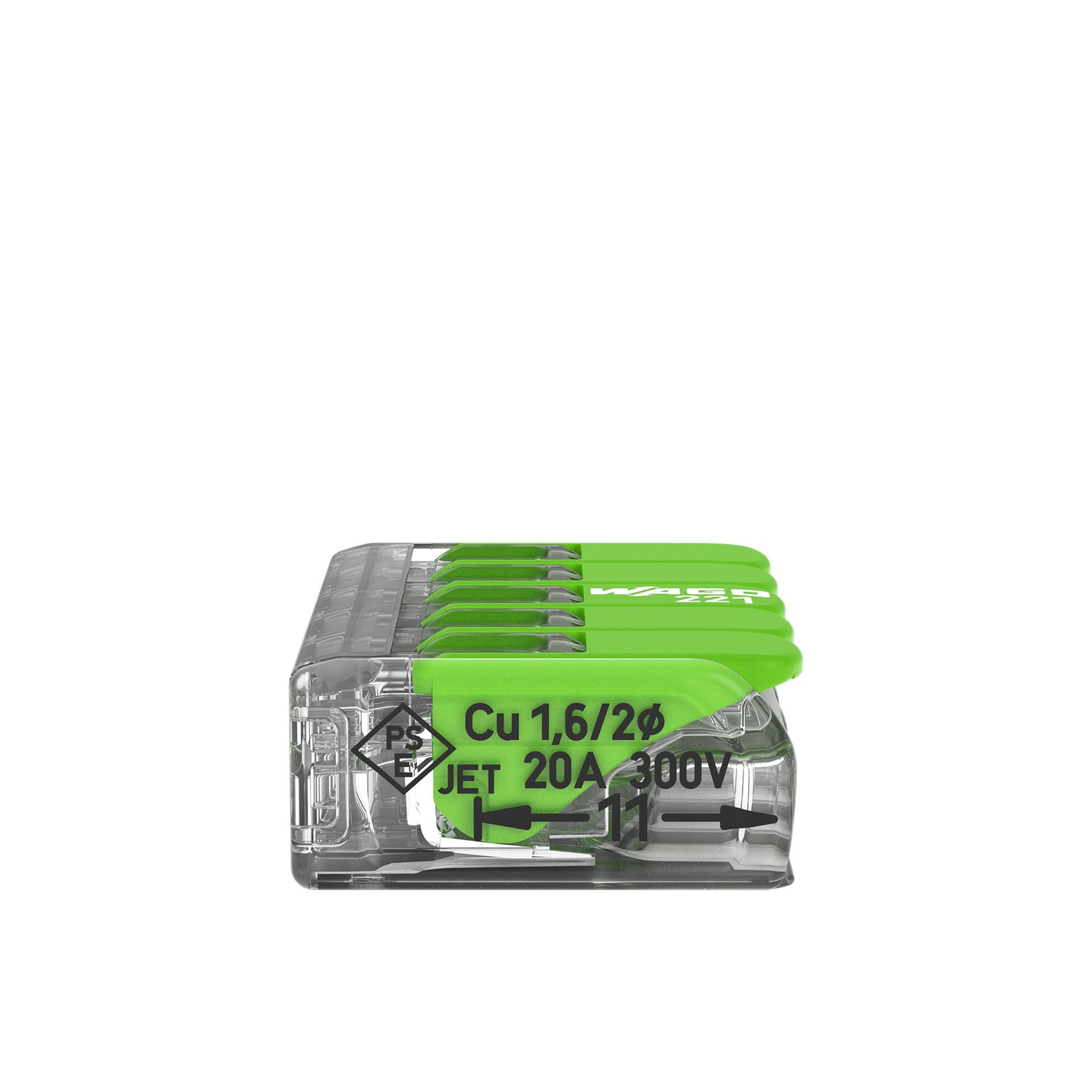 WAGO Green Range flexible connecting terminal up to 4mm² - 221-425