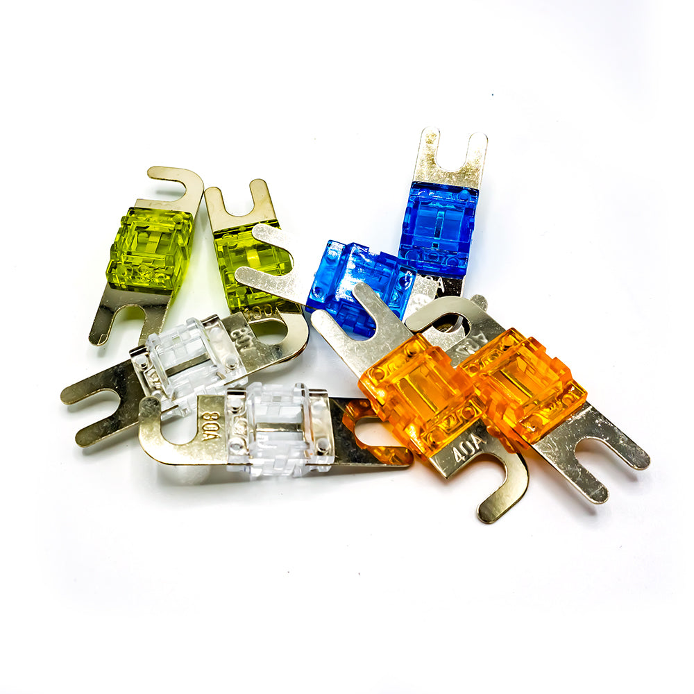 WATTSTUNDE® AFS High-Current Fuses Bundle with 2 x 40 A, 60 A, 80 A, 100 A each