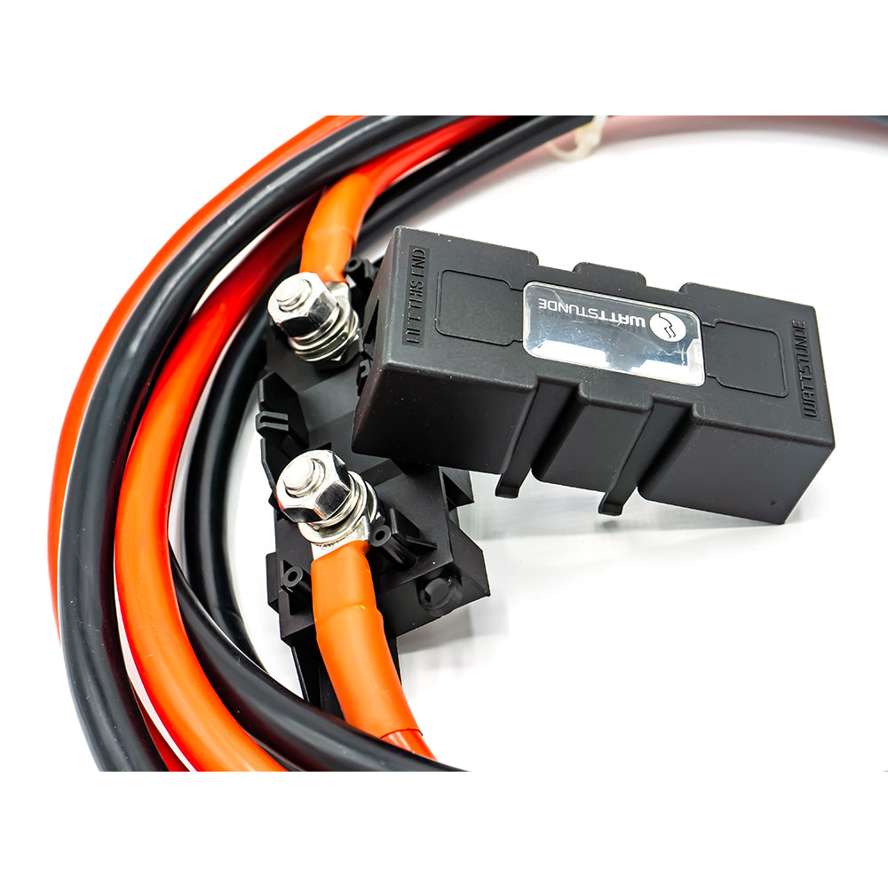 WATTSTUNDE® 25mm² connection cable BAKA25-FH 100cm with ANM high-load fuse holder