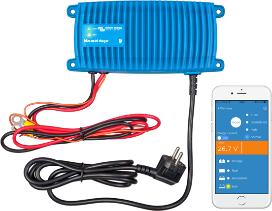 Victron Blue Smart IP67 battery charger Bluetooth 24/12 (1+Si) CEE