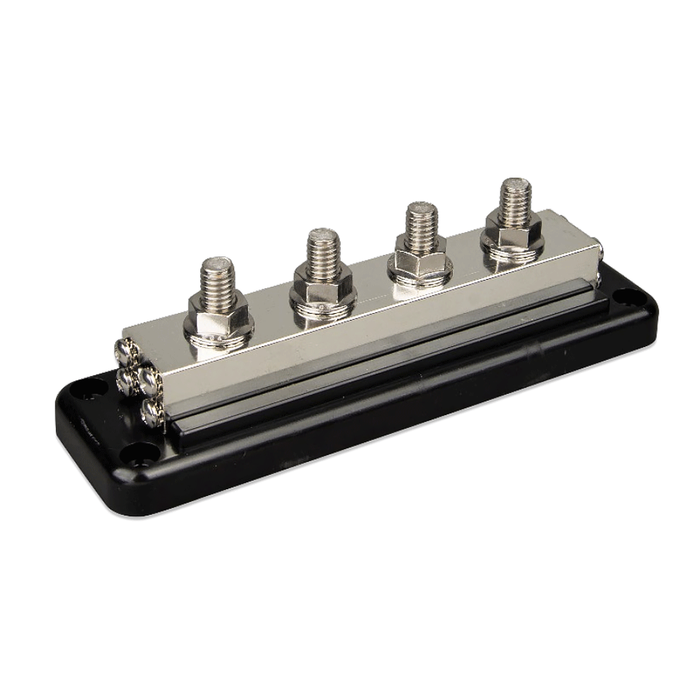Victron Busbar 600 A / 70 V with 4 high-current connections and 8 low-current connections