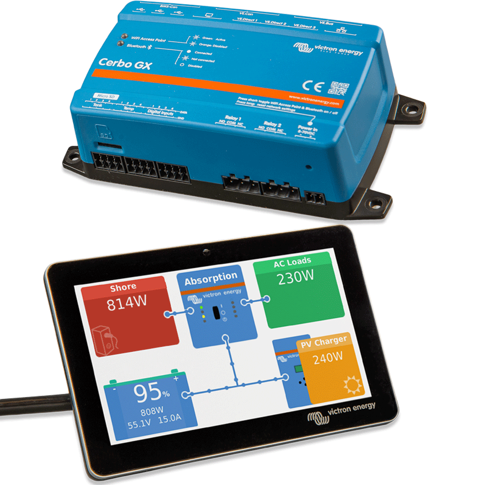 Victron GX Touch 70 touchscreen display for Cerbo GX