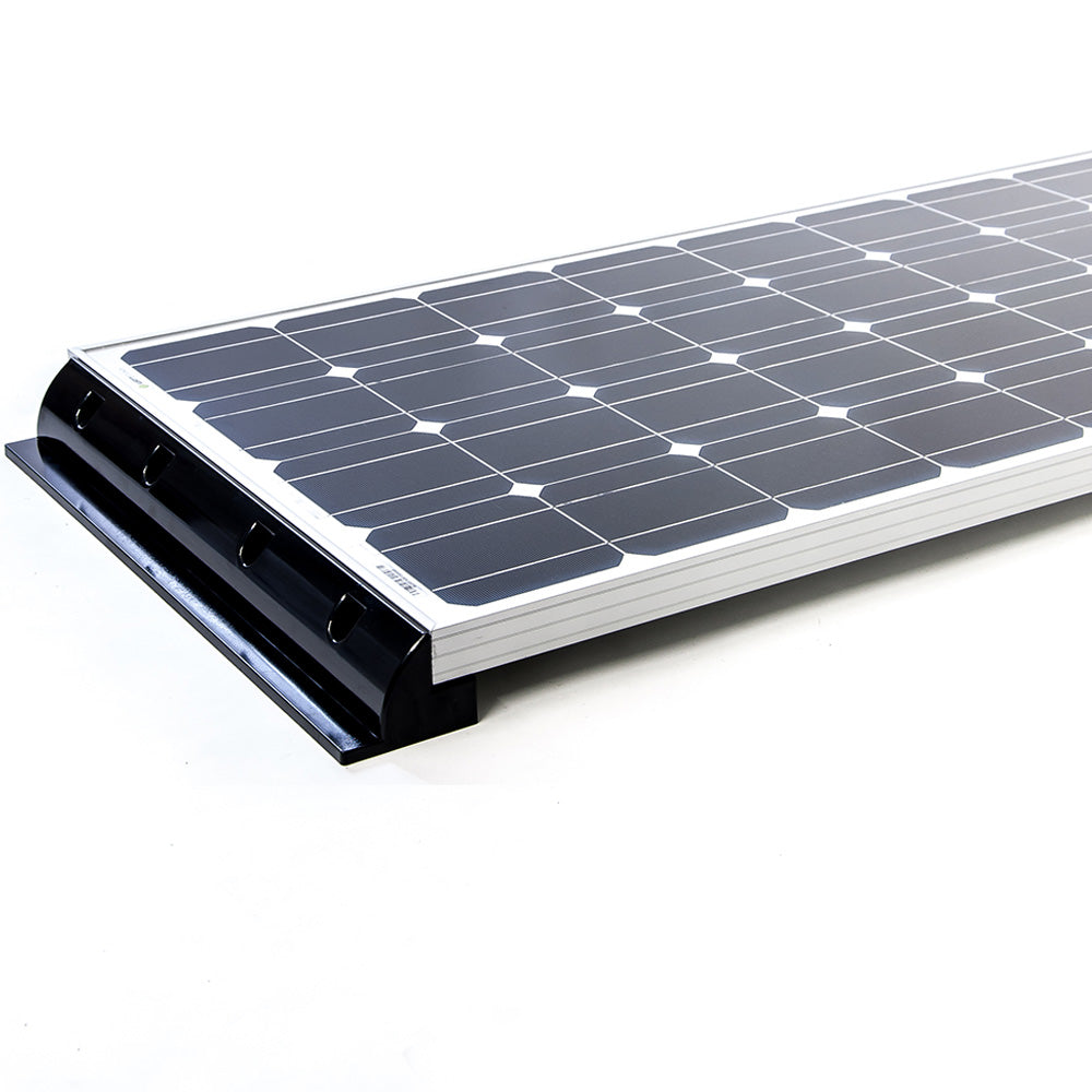 WATTSTUNDE® solar module bracket HXH68/S ASA plastic black