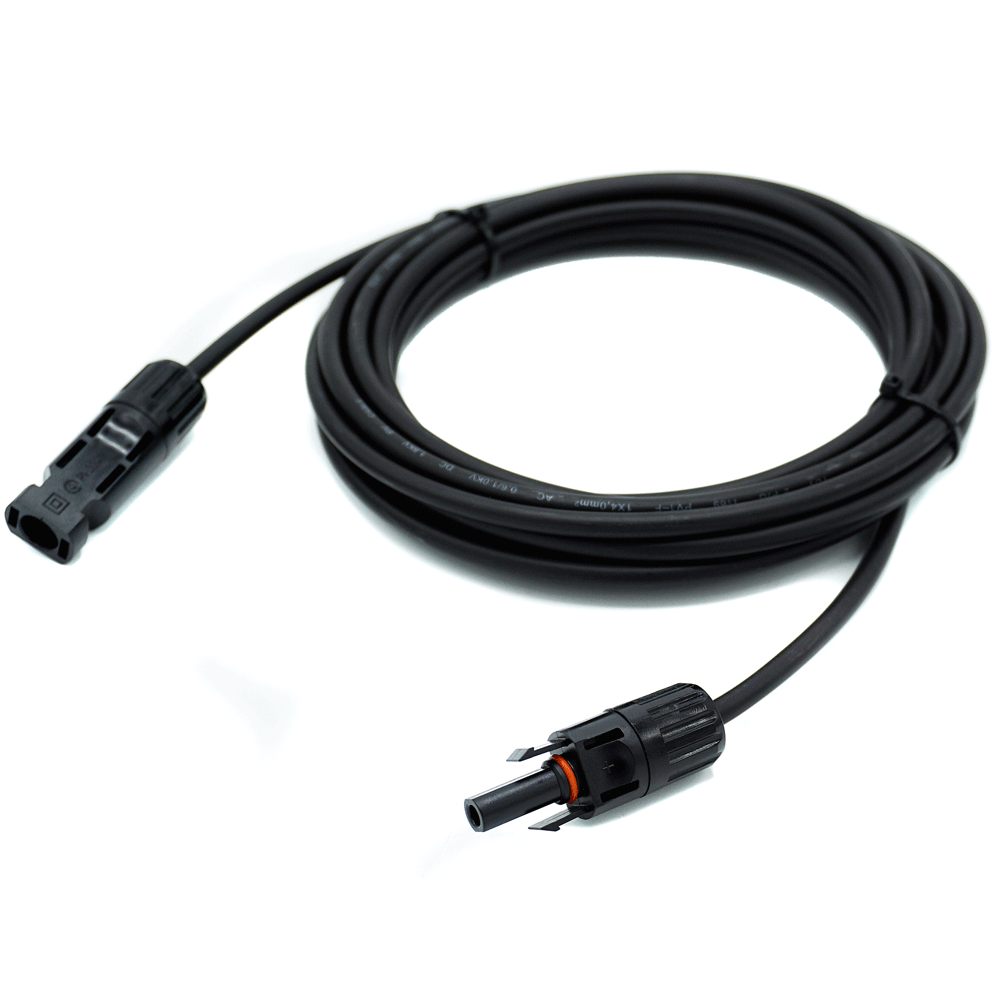 WATTSTUNDE® VSS 6.10 Extension Cable Solar Module to Solar Module 2x 10 Meters 6 mm²
