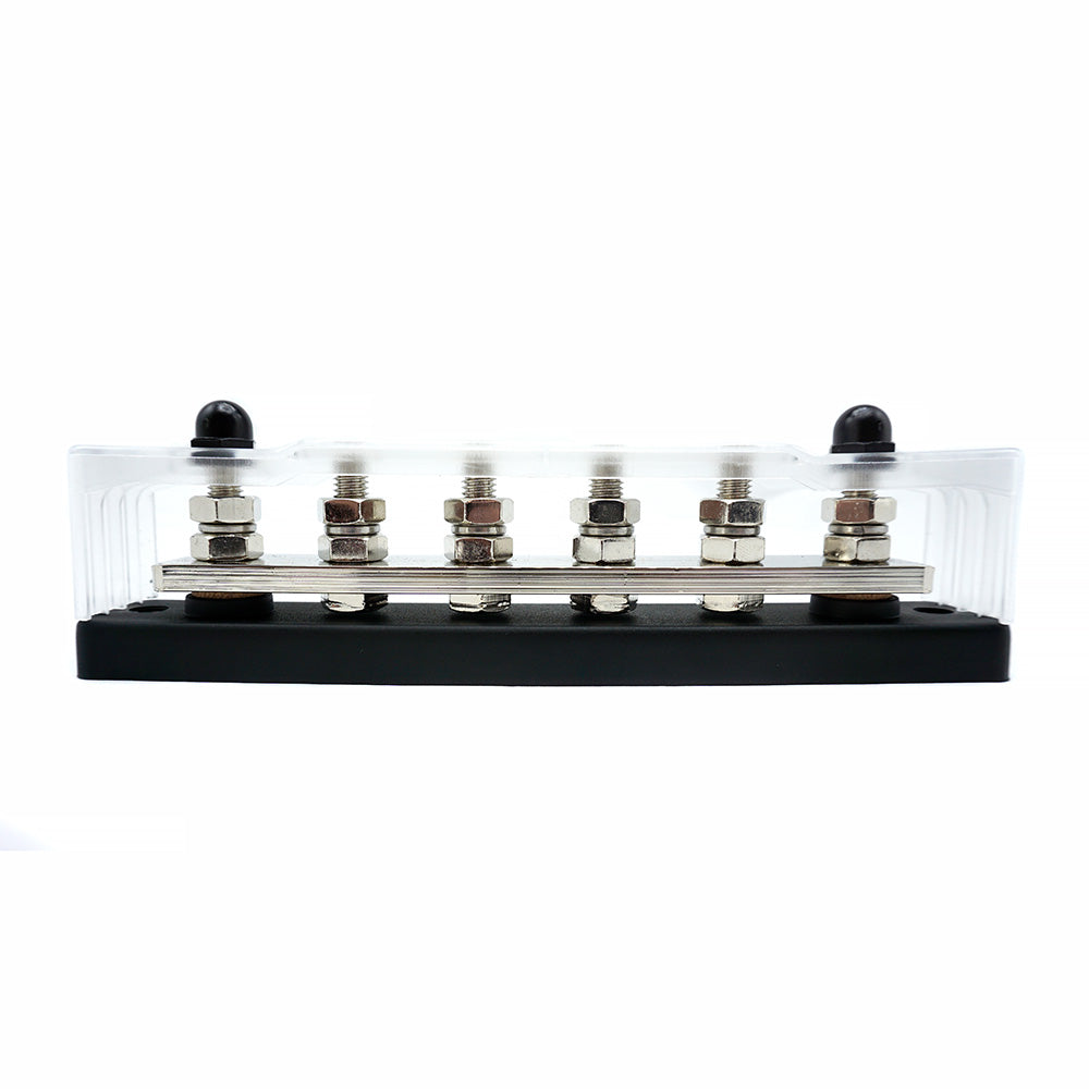 WATTSTUNDE® Busbar 6xM8 150A / 70V black