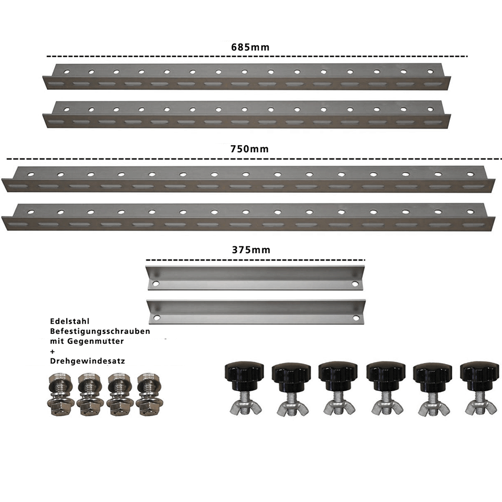 WATTSTUNDE® solar module mount HST7 up to 80 cm module width