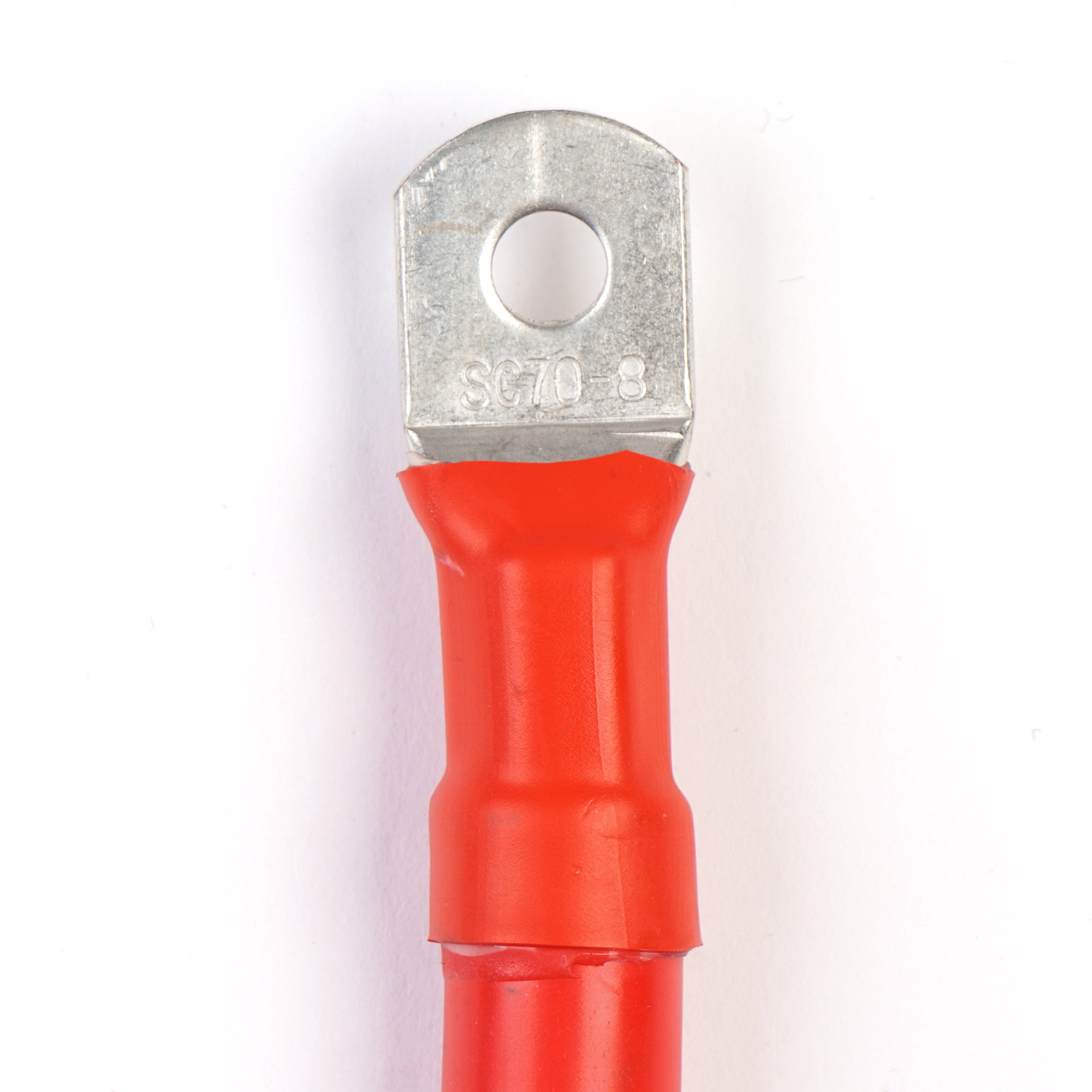 WATTSTUNDE® battery cable 70mm² M8/M8 60cm red