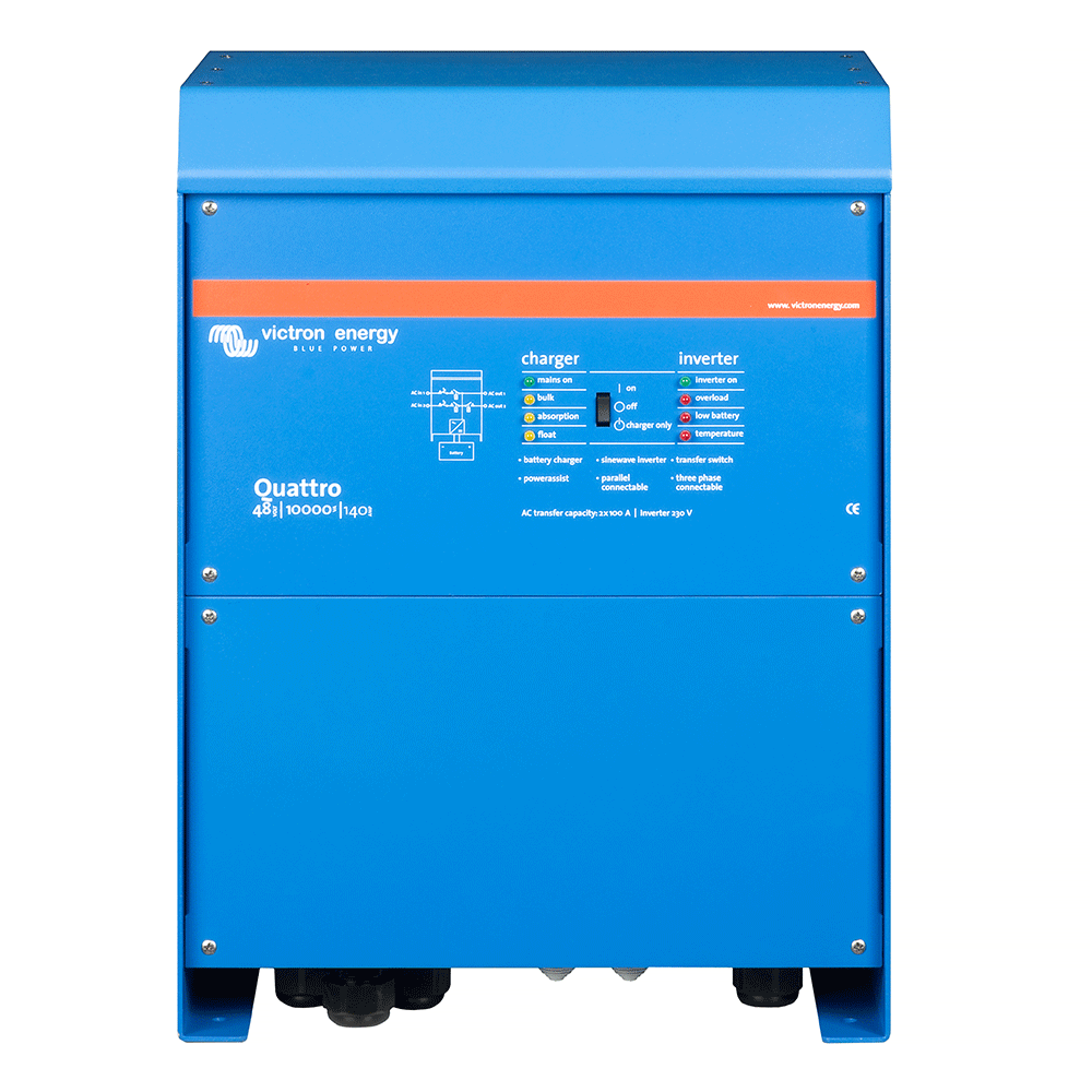 Victron Quattro 48/15000/200-100/100 inverter and charge controller 277 V VE.Bus