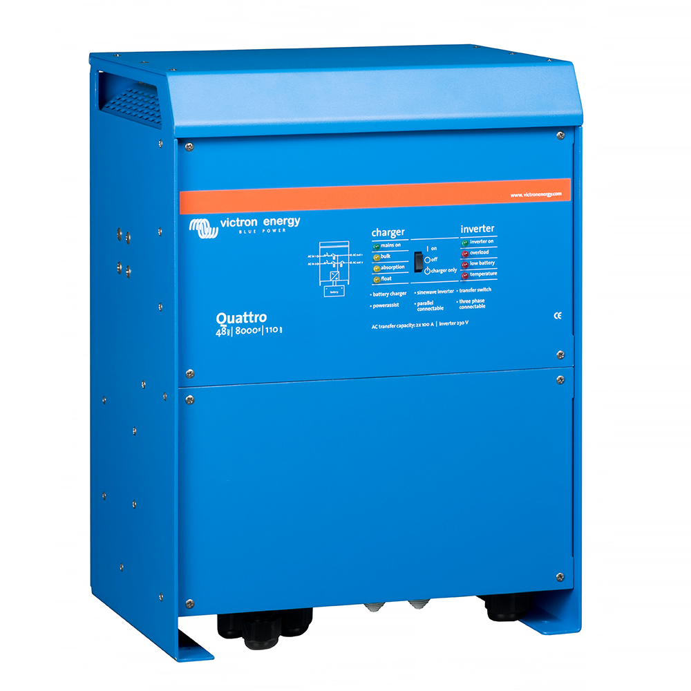 Victron Quattro 48/8000/110-100/100 inverter and charger 48 V VE.Bus