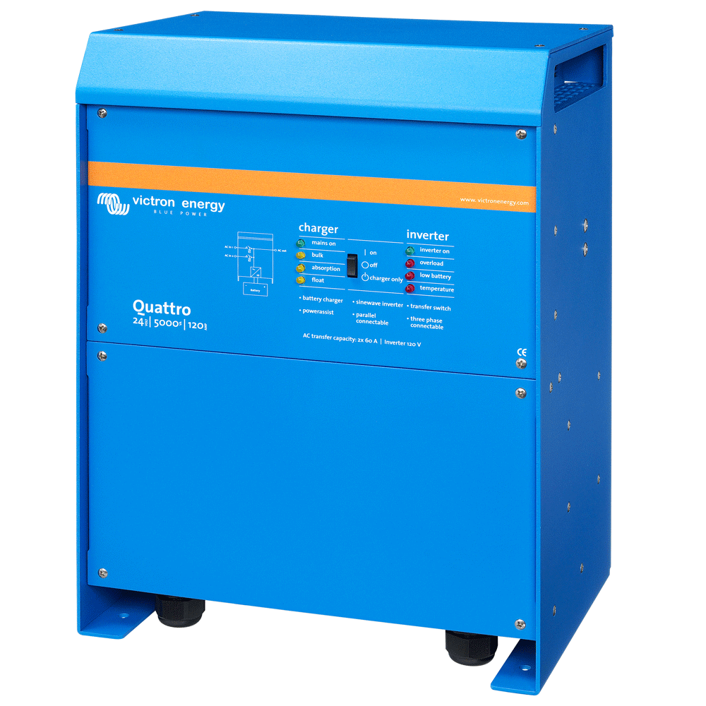 Victron Quattro 24/5000/120-100 Inverter 4000W and Charger 24V