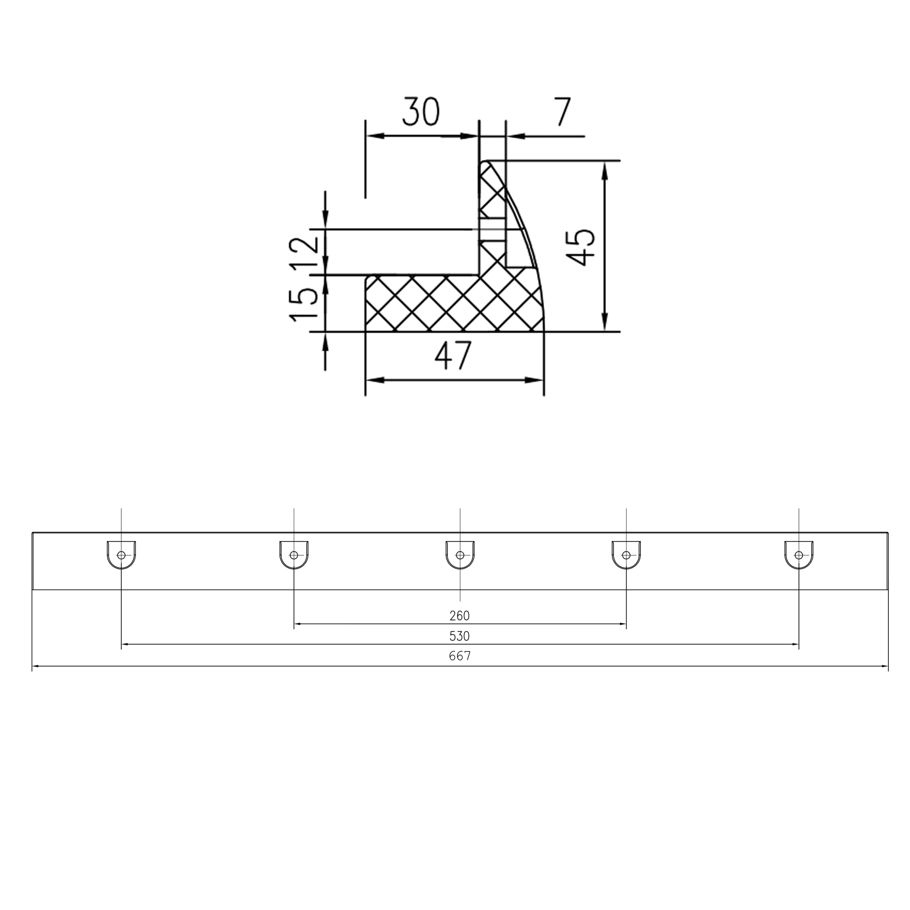 WATTSTUNDE® MOUNT solar module mount 67 black