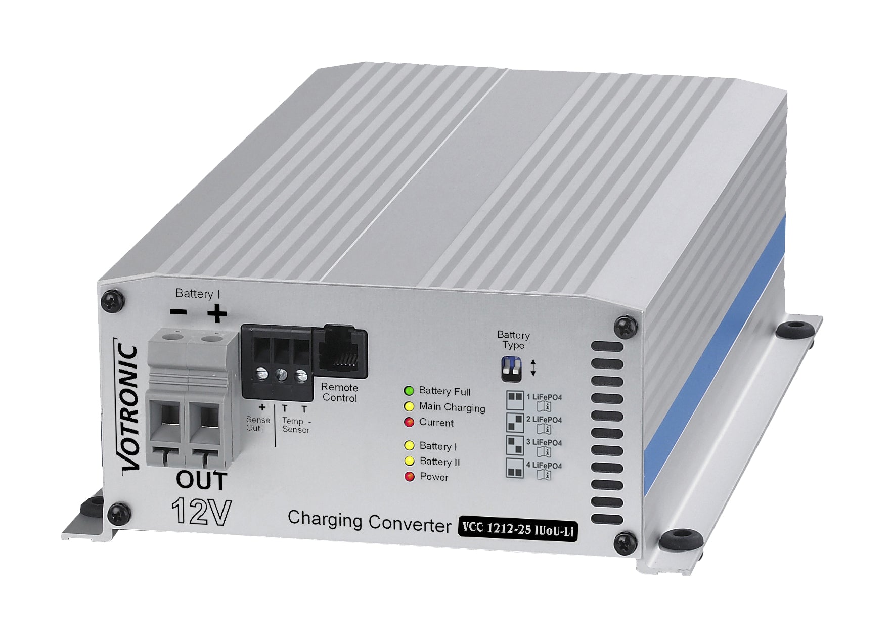 Votronic charging converter/charging booster VCC 1212-25 IUoU-Li - 3306